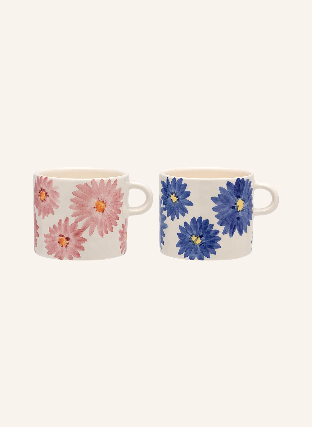 

2 шт - Кружка Anna Nina, 250 мл, цвет weiss/blau/rosa