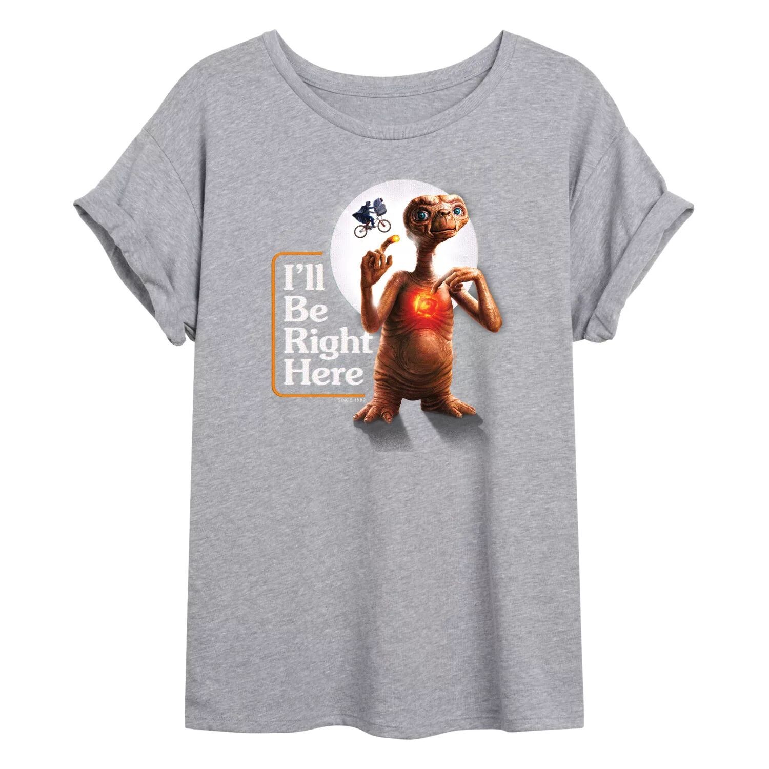 

Юниоры E.T. Футболка оверсайз с рисунком Be Right Here Licensed Character