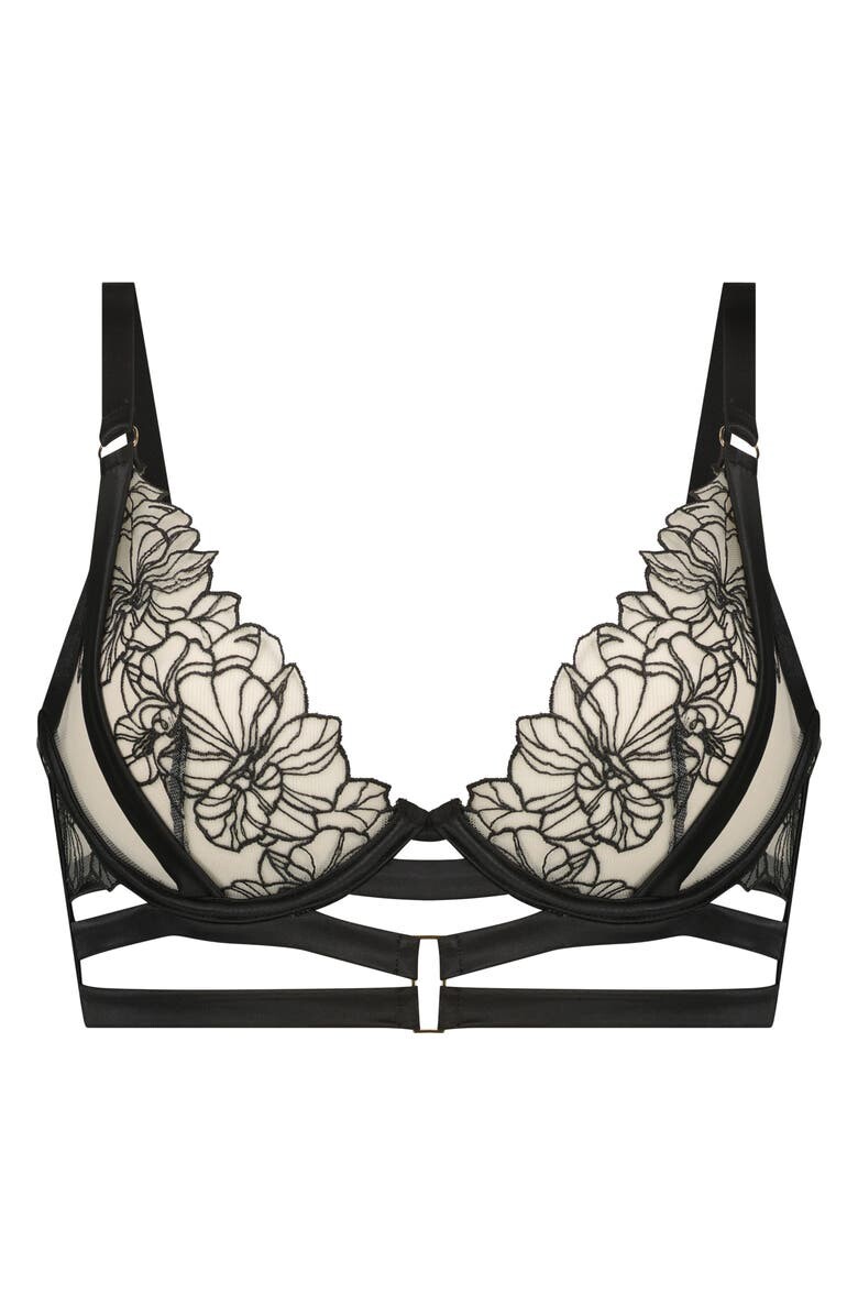 

Бюстгальтер на косточках Tara с вышивкой на бретельках HUNKEMÖLLER