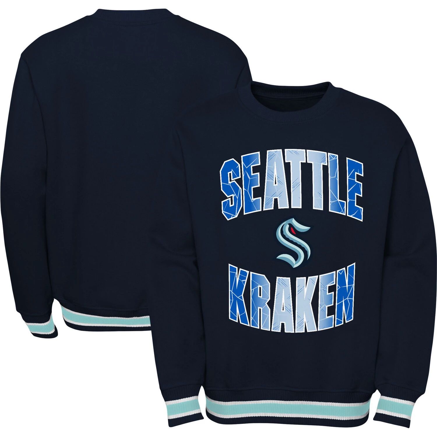 

Толстовка с капюшоном Youth Deep Sea Seattle Kraken Classic Blueliner Outerstuff