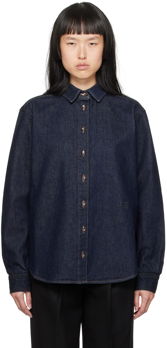

Джинсовая рубашка Indigo Signature TOTEME