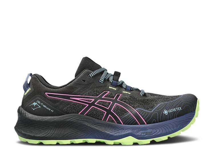 

Кроссовки ASICS WMNS GEL TRABUCO 11 GORE-TEX 'BLACK HOT PINK', черный