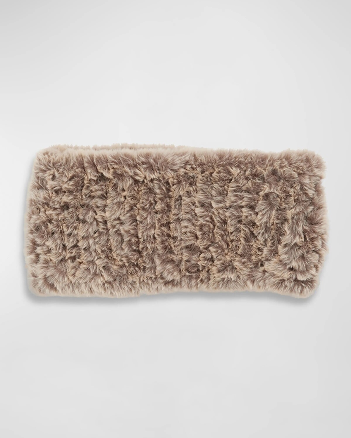 

Вязаный галстук из искусственного меха Fabulous Furs, цвет Natural