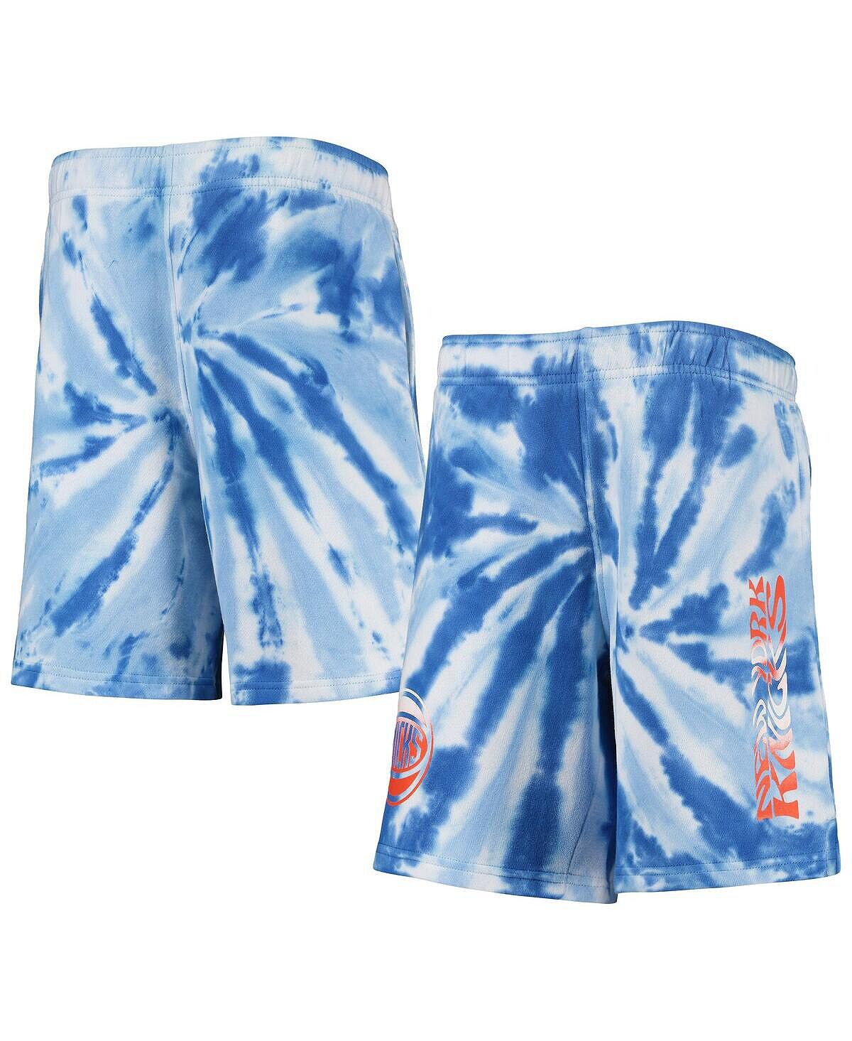 

Синие шорты Big Boys New York Knicks Santa Monica с принтом тай-дай Outerstuff