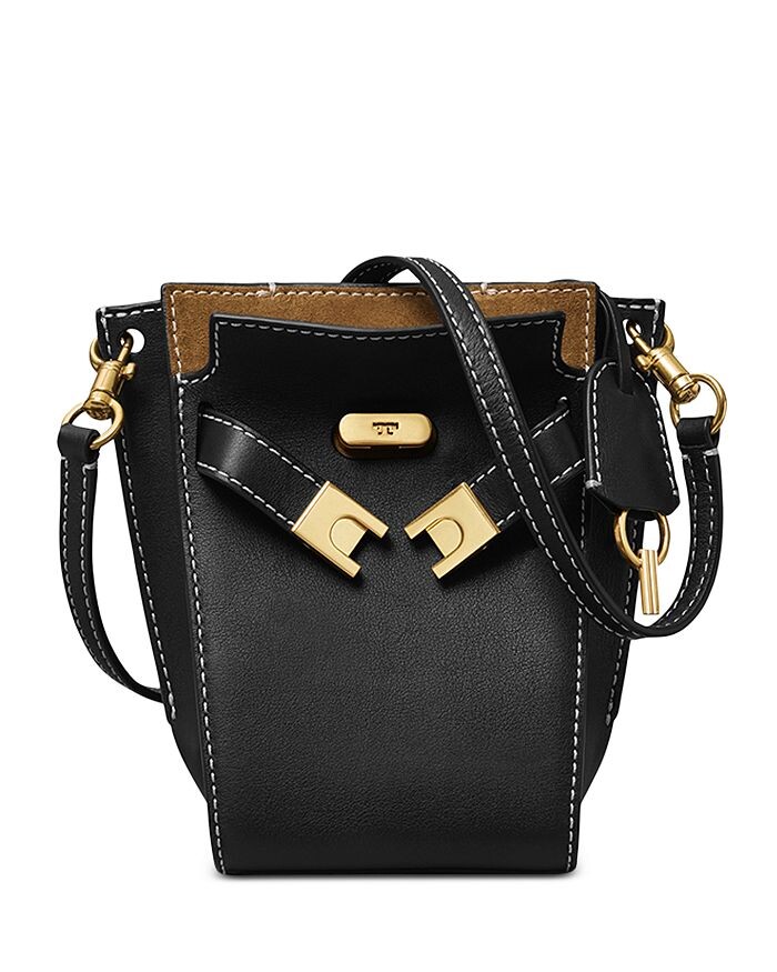 

Миниатюрная сумка-мешок Lee Radziwill с двумя карманами Tory Burch
