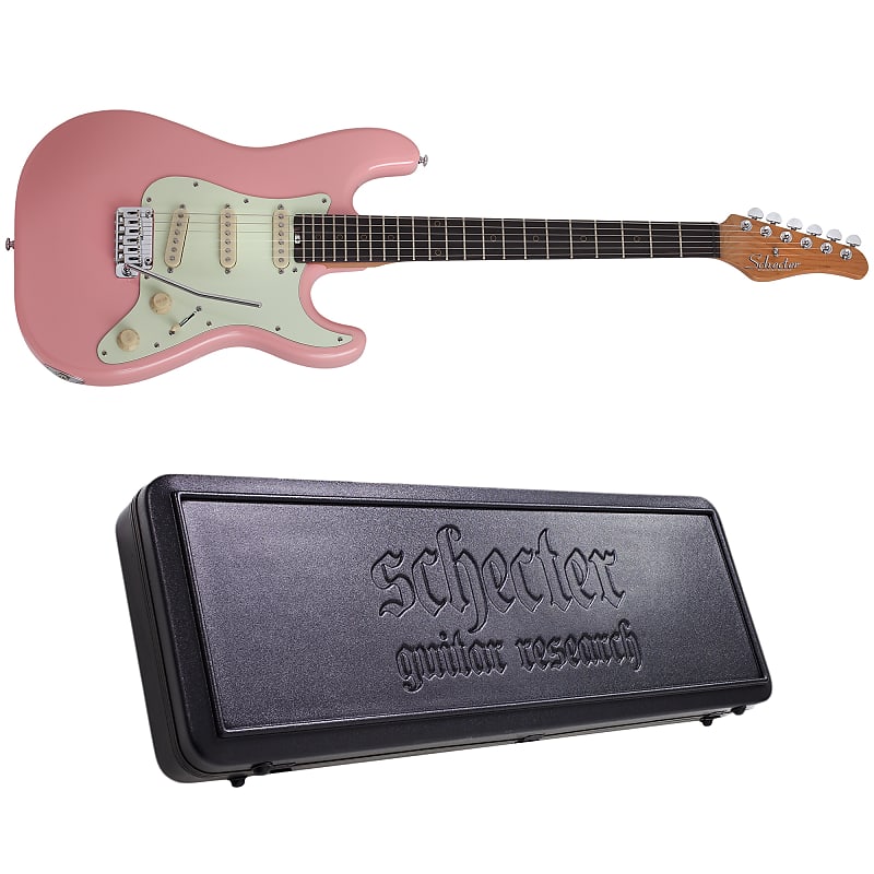 Электрогитара Schecter Nick Johnston Traditional Atomic Coral Electric Guitar + Hardshell Case электрогитара schecter nick johnston ds trad atomic coral