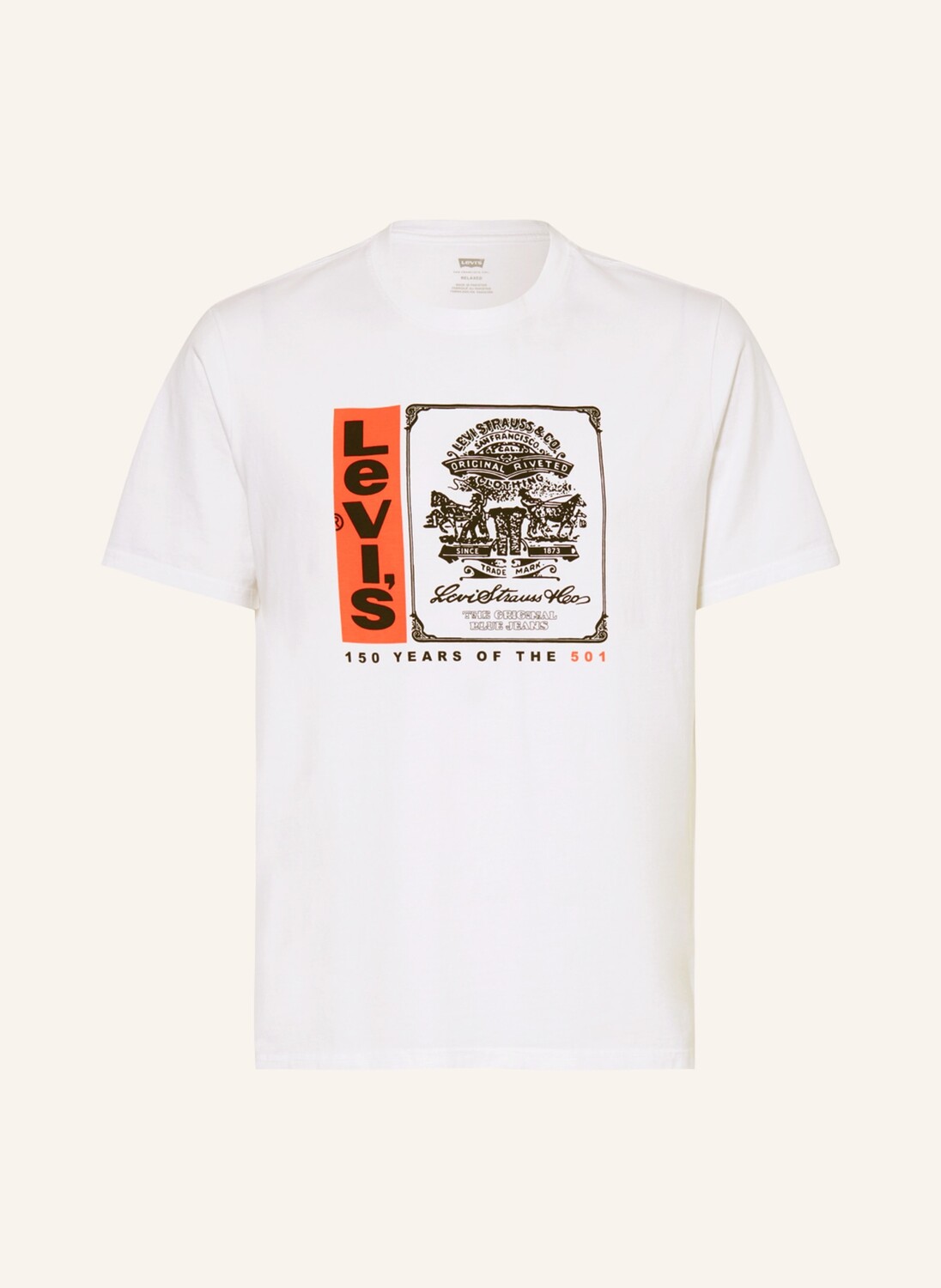 

Футболка Levi's, белый