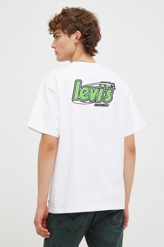 

Хлопковая футболка Levi's, белый
