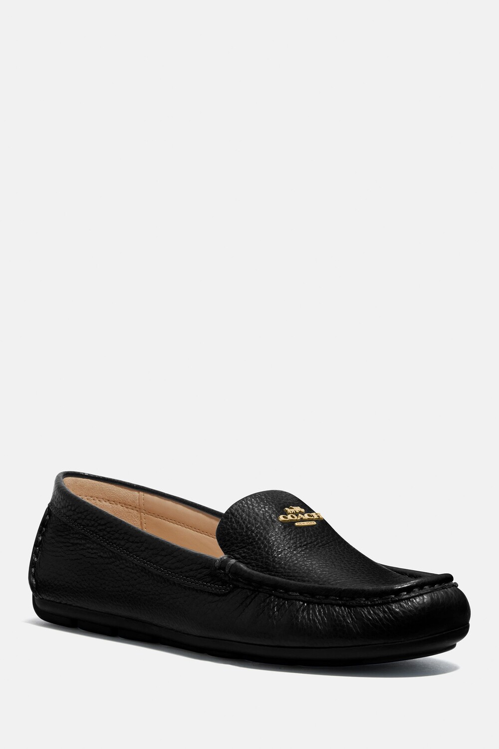 

Кожаные лоферы Coach Marley Driver COACH, черный
