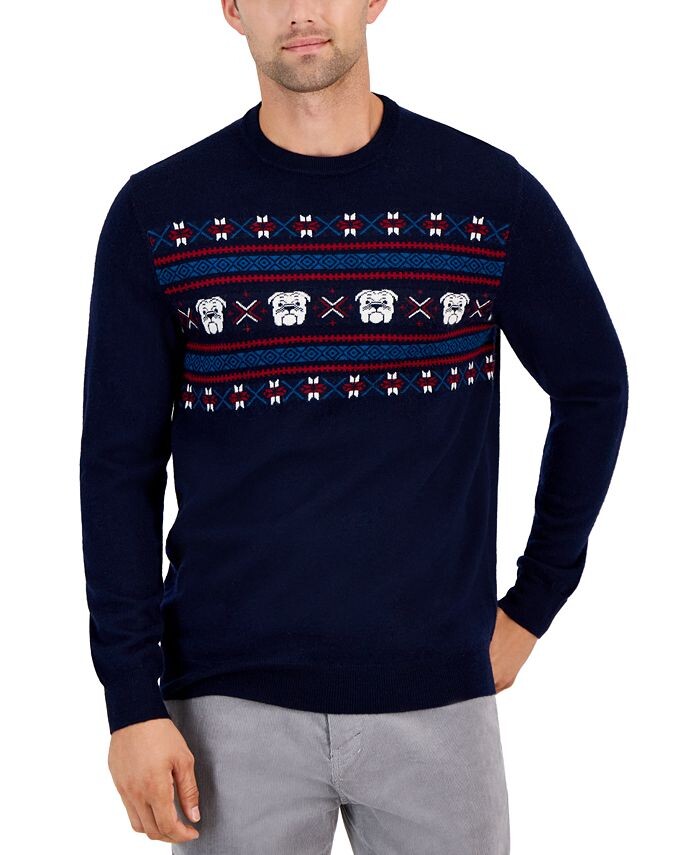 

Мужской свитер Bulldog Fair Isle Club Room, синий