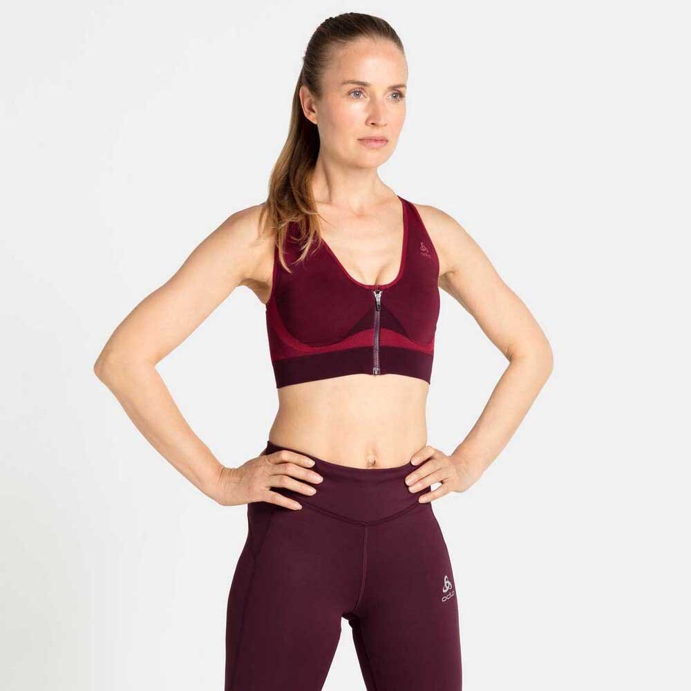 

Спортивный бюстгальтер Odlo Seamless High, красный