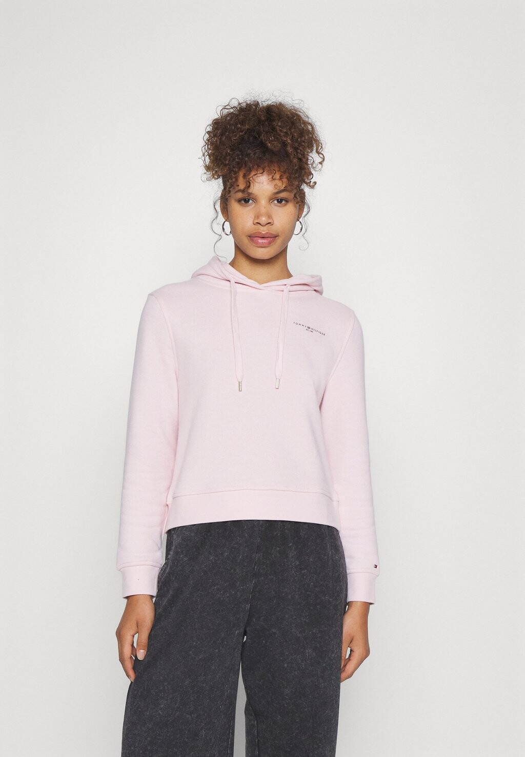 

Толстовка 1985 Mini Logo Hoodie Tommy Hilfiger, цвет whimsy pink
