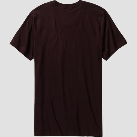 

Футболка с камерой мужская Slow Loris, цвет Oxblood