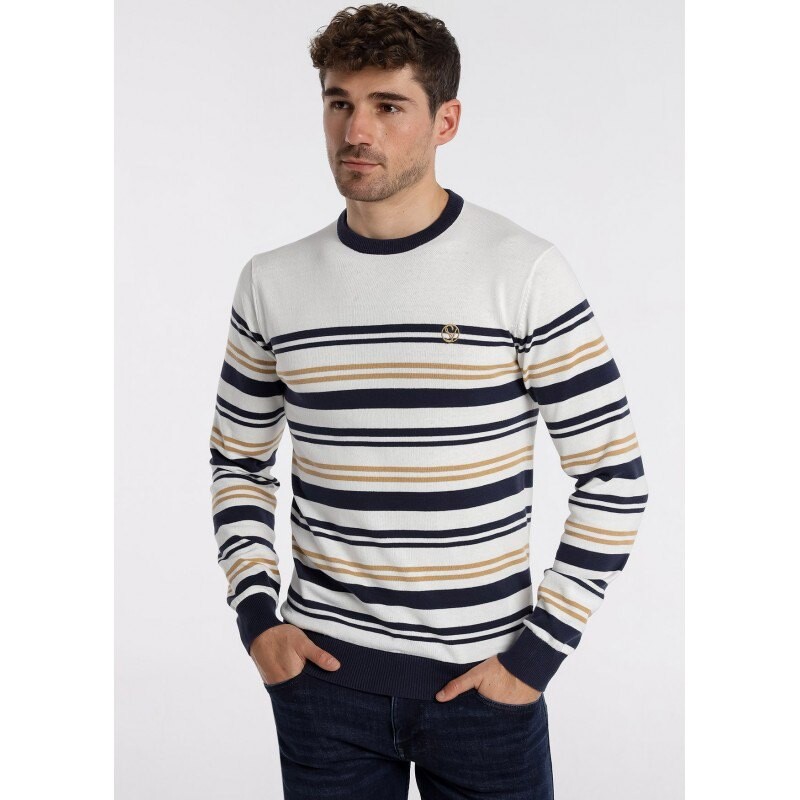 

Свитер Six Valves Round Neck, белый