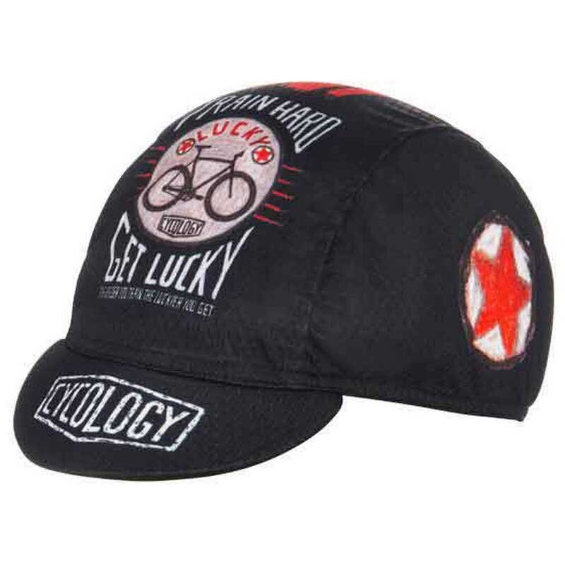 

Бейсболка Cycology Train Hard Get Lucky, черный