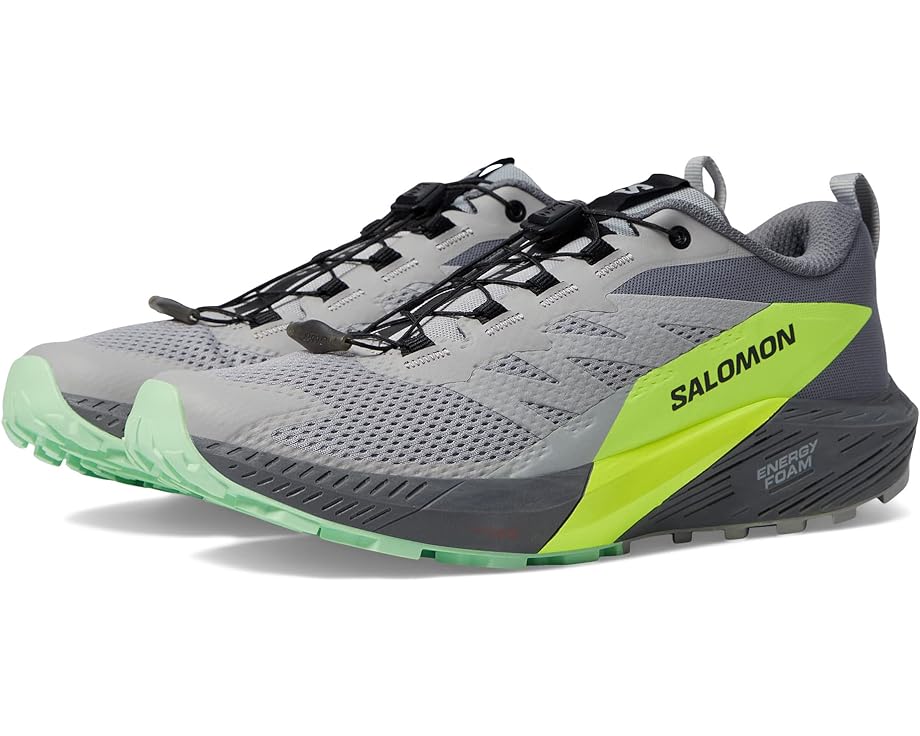 

Кроссовки Salomon Sense Ride 5, цвет Alloy Quiet Shade Safety Yellow