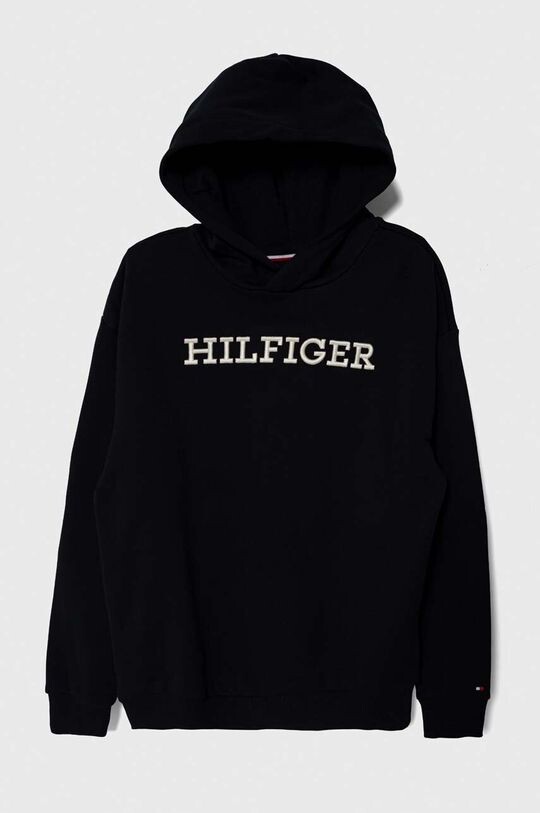 

Детская хлопковая толстовка Tommy Hilfiger, темно-синий