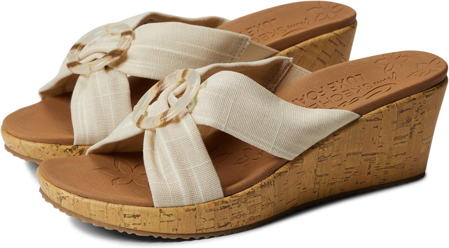

Босоножки Beverlee - Sail Twist SKECHERS, цвет Natural