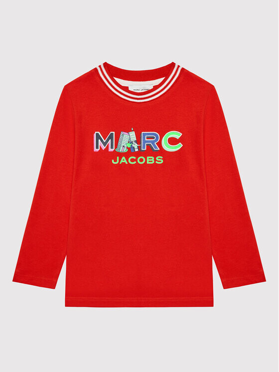 

Синий стандартный крой The Marc Jacobs, красный
