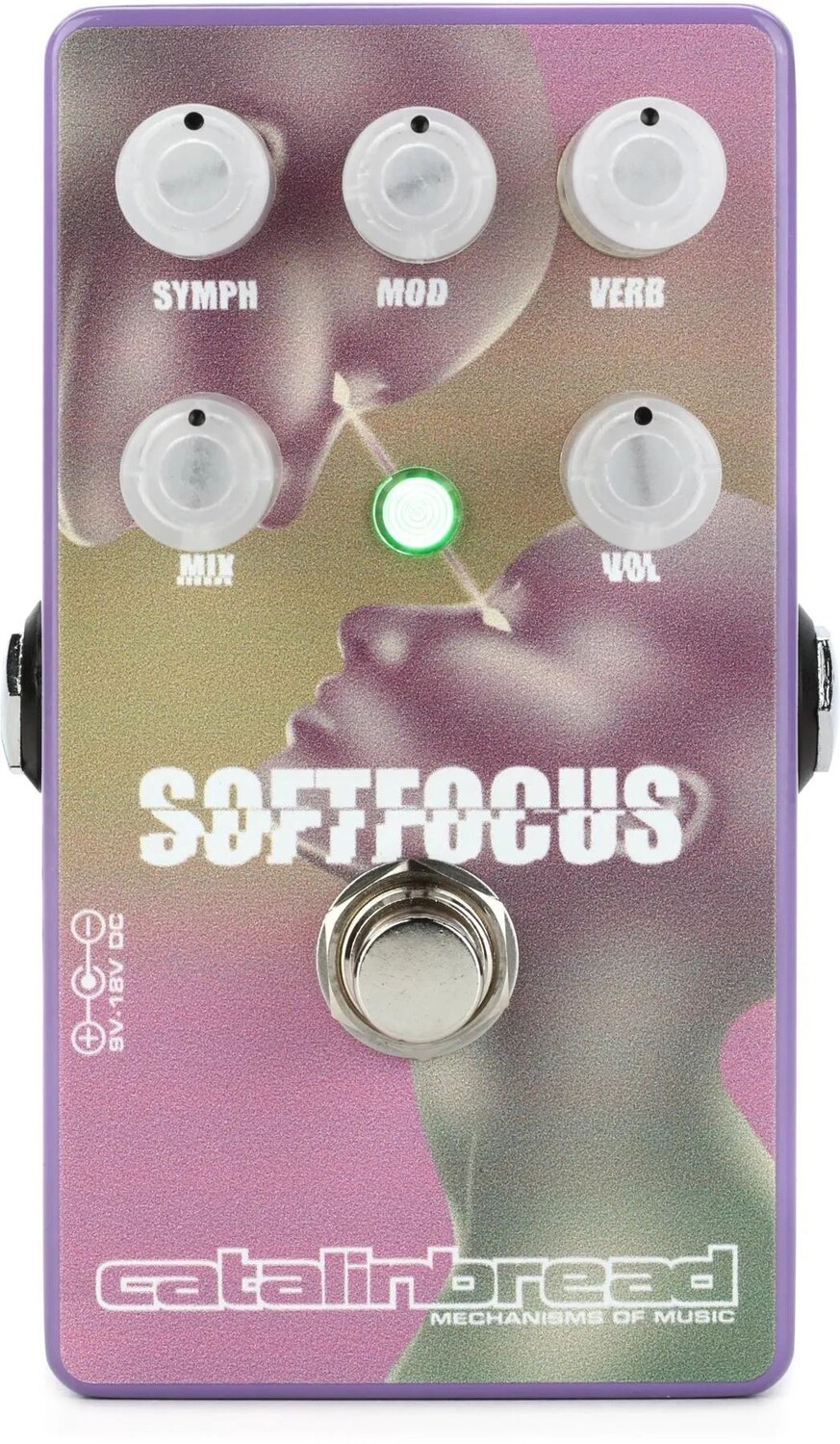 

Педаль реверберации Catalinbread Soft Focus Shoegaze с хорусом, модуляцией и повышением октавы — Shoegaze Purple, эксклюзивно для Sweetwater