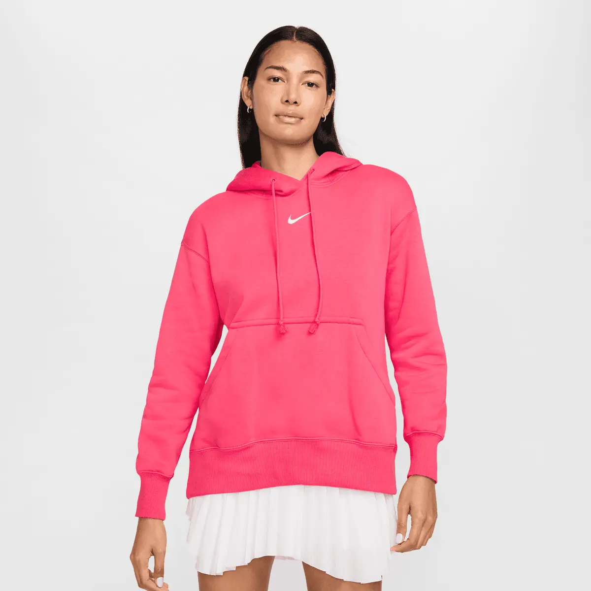 

Худи Nike Sportswear Phoenix Fleece Oversize-Hoodie, розовый