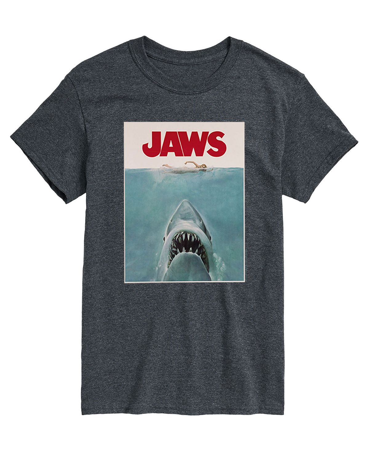 Мужская футболка с плакатом Jaws AIRWAVES 6 jaws lathe chuck stepped jaws k13 200