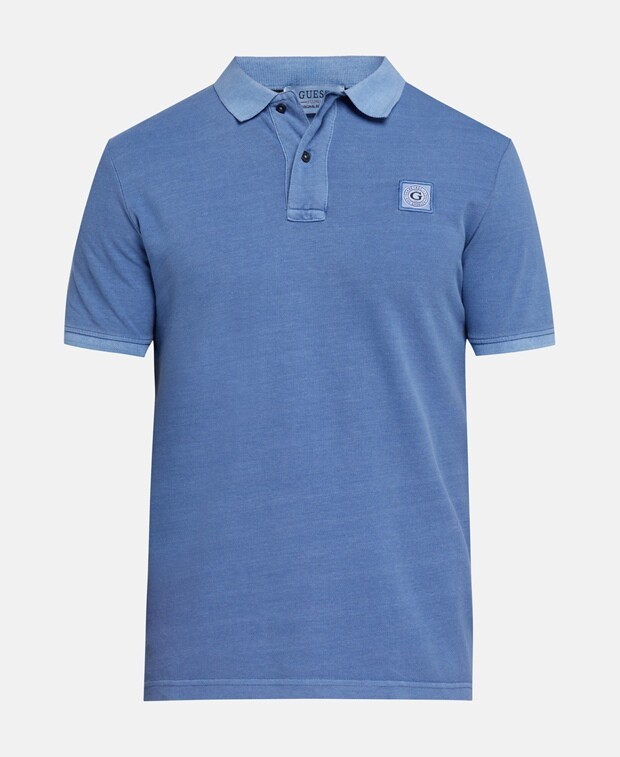 

Рубашка поло Guess, цвет Slate Blue