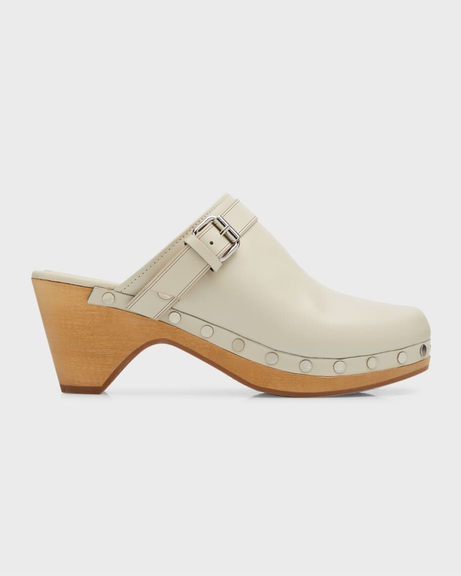 

Кожаные сабо Titya с пряжкой Isabel Marant