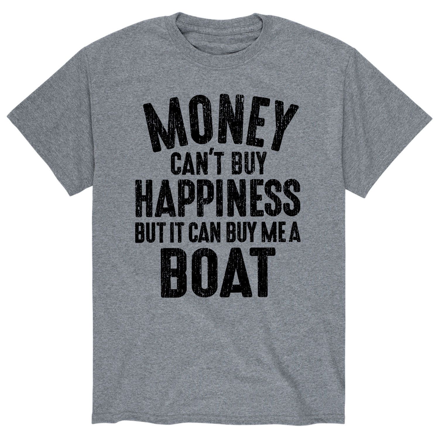 Мужскую футболку «Лодочка счастья» не купишь за деньги Licensed Character морис дебра на деньги счастье не купишь роман
