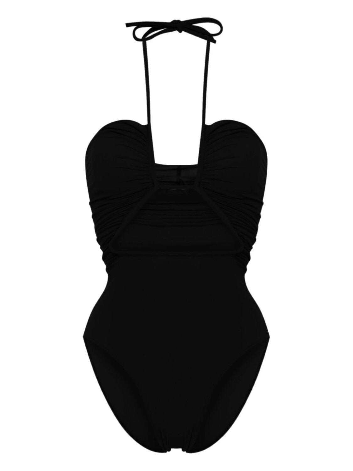 

Rick Owens купальник с вырезами, черный