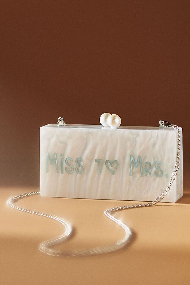 

Сумка акриловая Rae of Light Miss To Mrs., белый