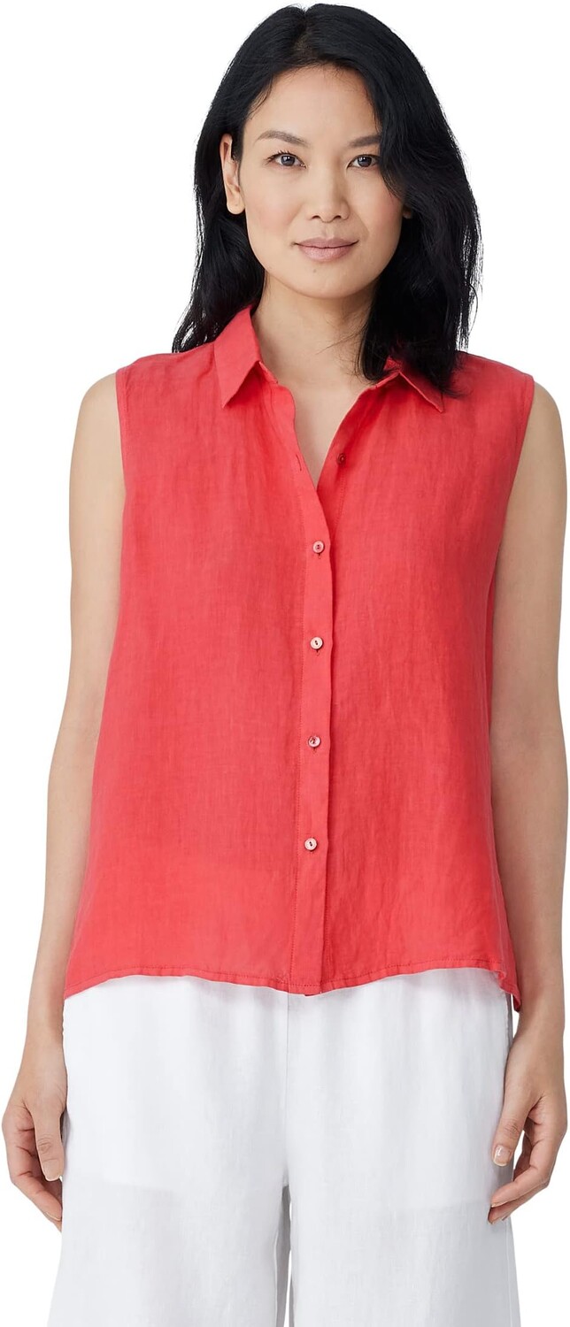 

Классическая рубашка с воротником Eileen Fisher, цвет Grenadine