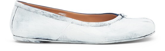 

Балетки Tabi из телячьей кожи Maison Margiela, светло-синий