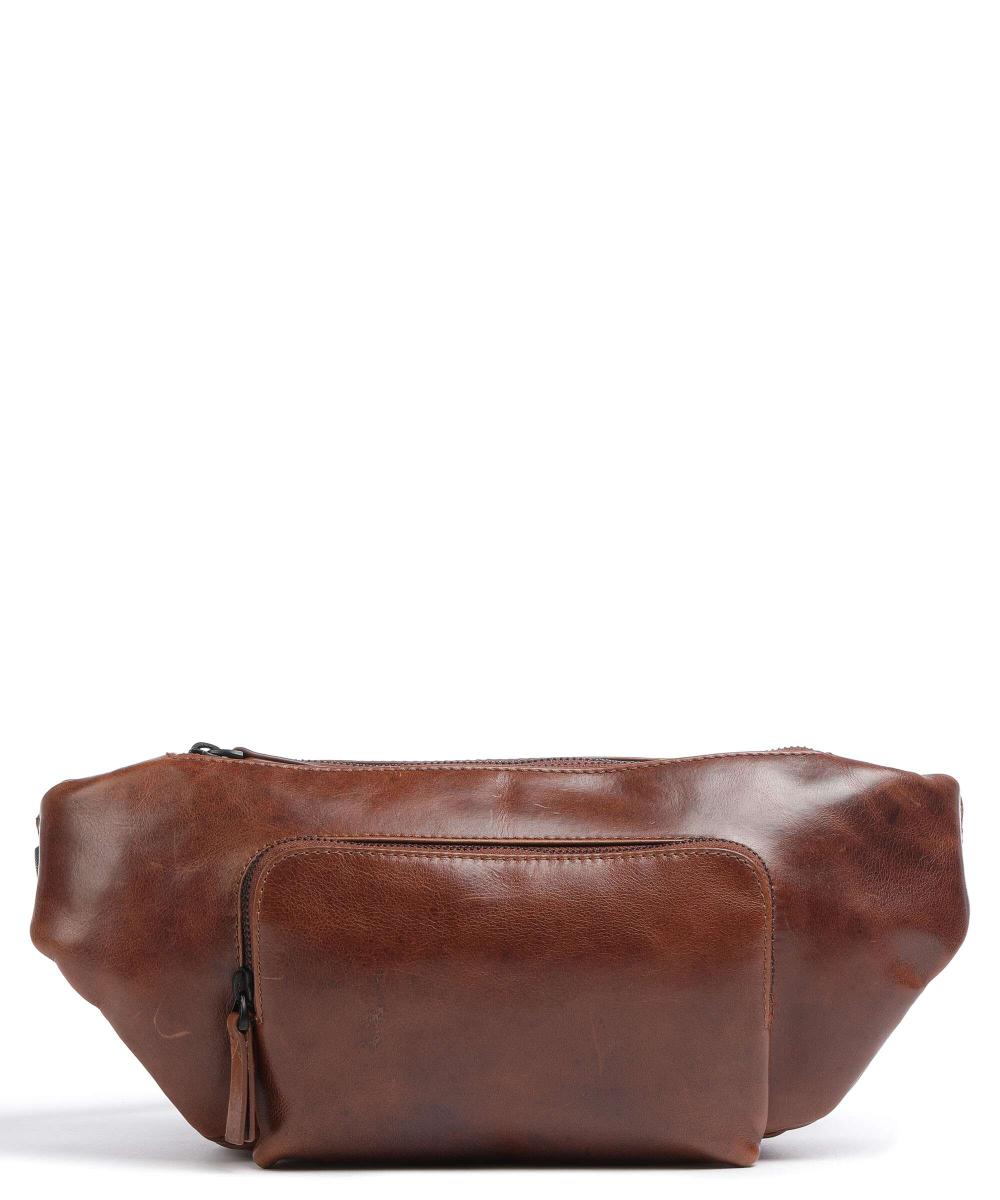 Поясная сумка Porto из зернистой яловой кожи Leonhard Heyden, коричневый цена и фото