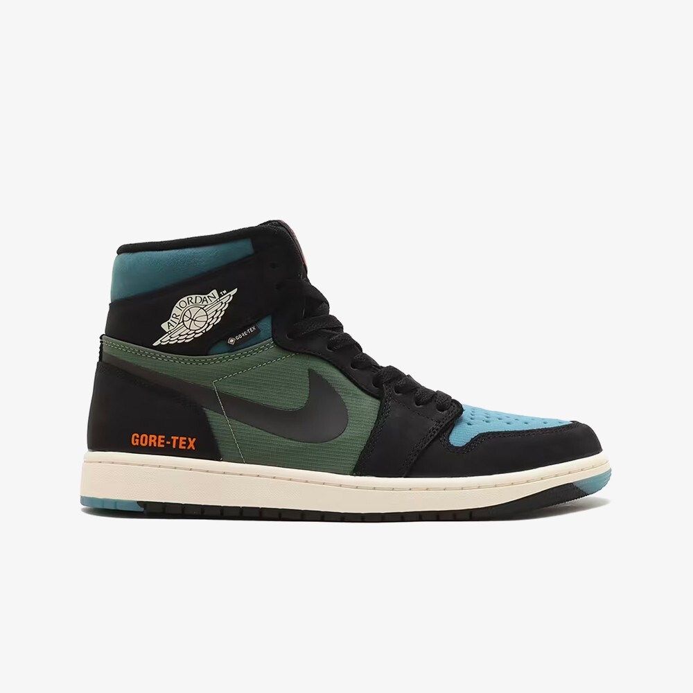 

Кроссовки 1 High Element GORE-TEX 'Black Olive' Jordan, черный