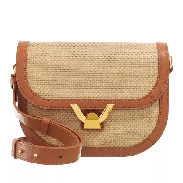 

Сумка coccinelle dew straw handbag natural/cuir Coccinelle, бежевый