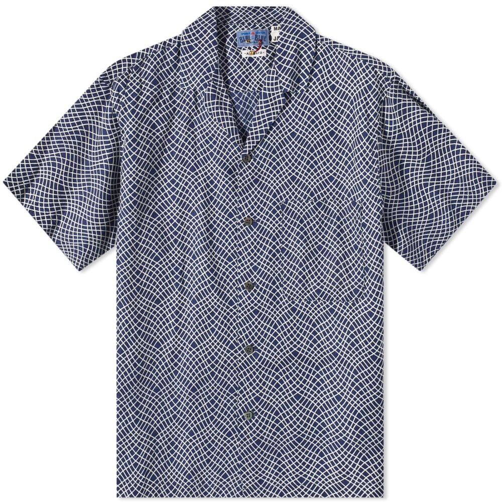 

Blue Blue Japan Рубашка JWave Bassen Vacation, индиго