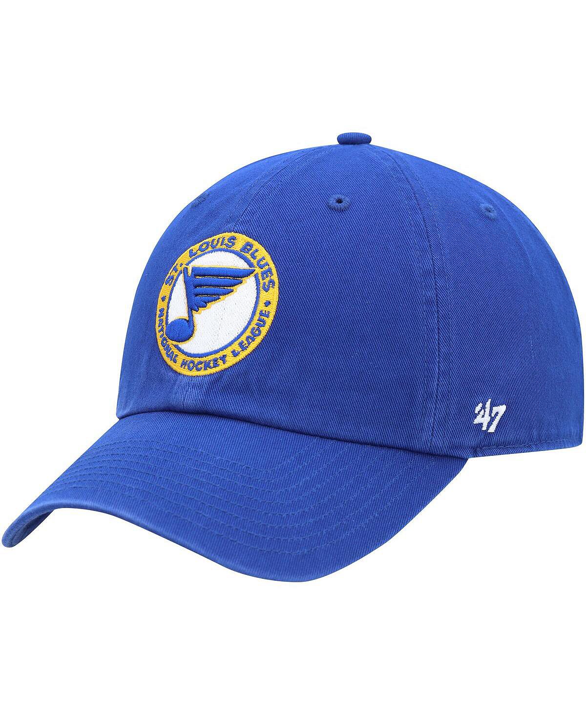 Мужская синяя регулируемая шляпа St. Louis Blues Clean Up '47 Brand
