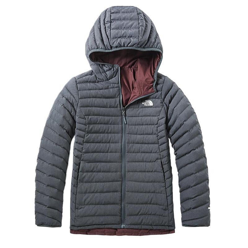 

Пуховик женский темно-серый The North Face