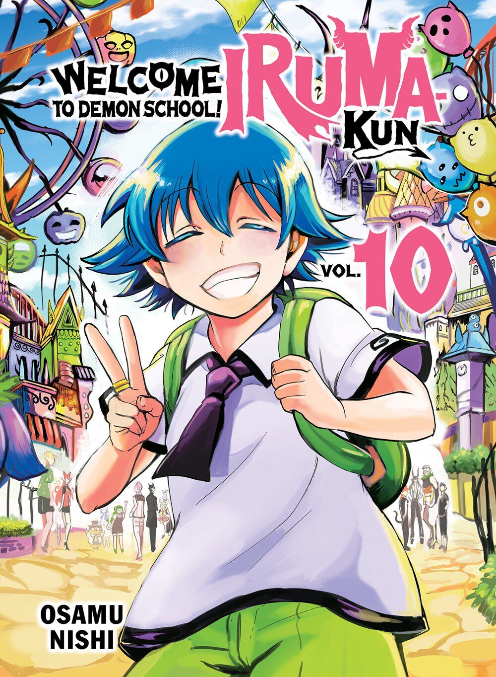 

Манга Welcome to Demon School! Iruma-kun Manga Volume 10