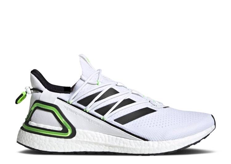 

Кроссовки Adidas ULTRABOOST 20 LAB 'WHITE SIGNAL GREEN', белый
