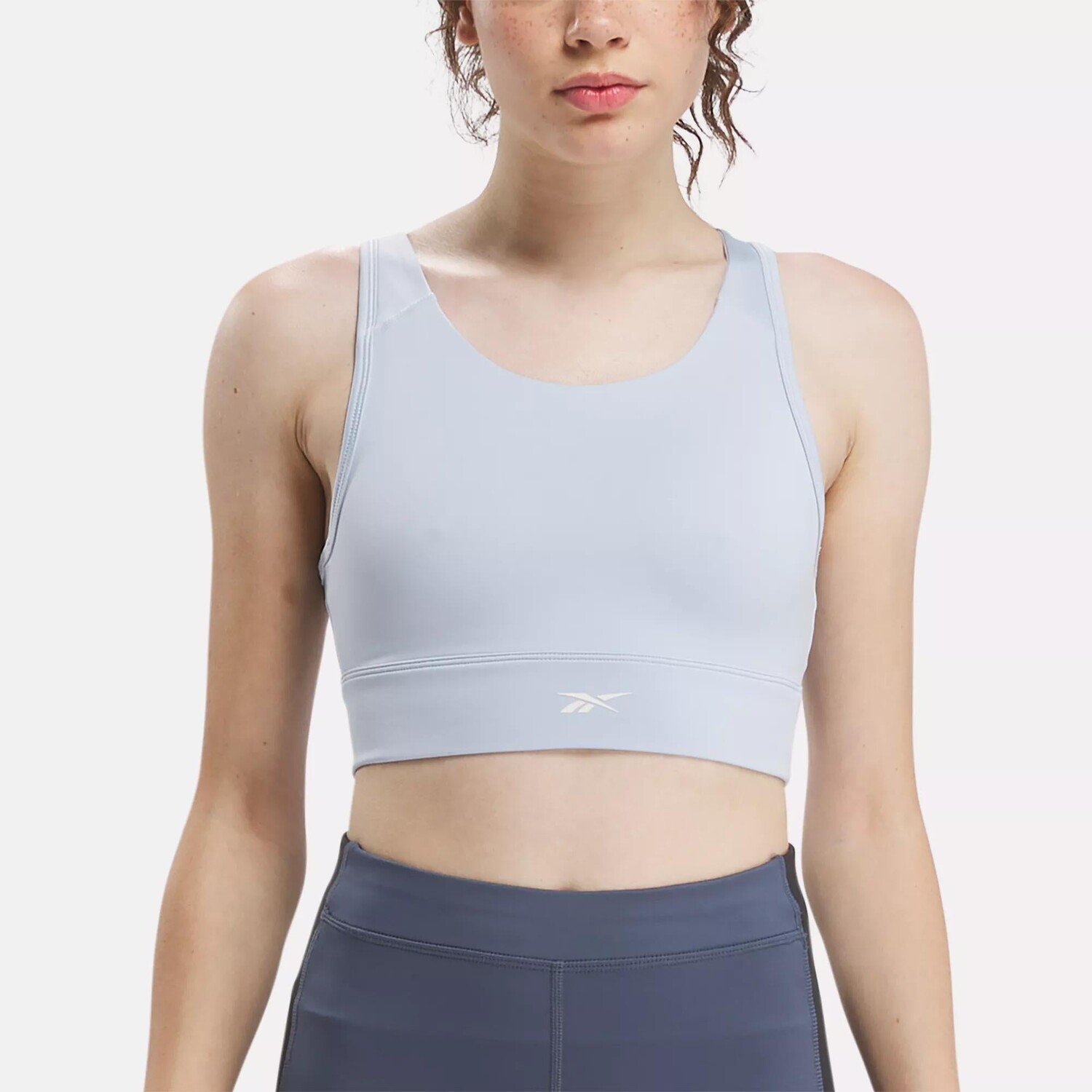 

Бюстгальтер с высокой поддержкой ID Train Reebok, цвет Pale Blue
