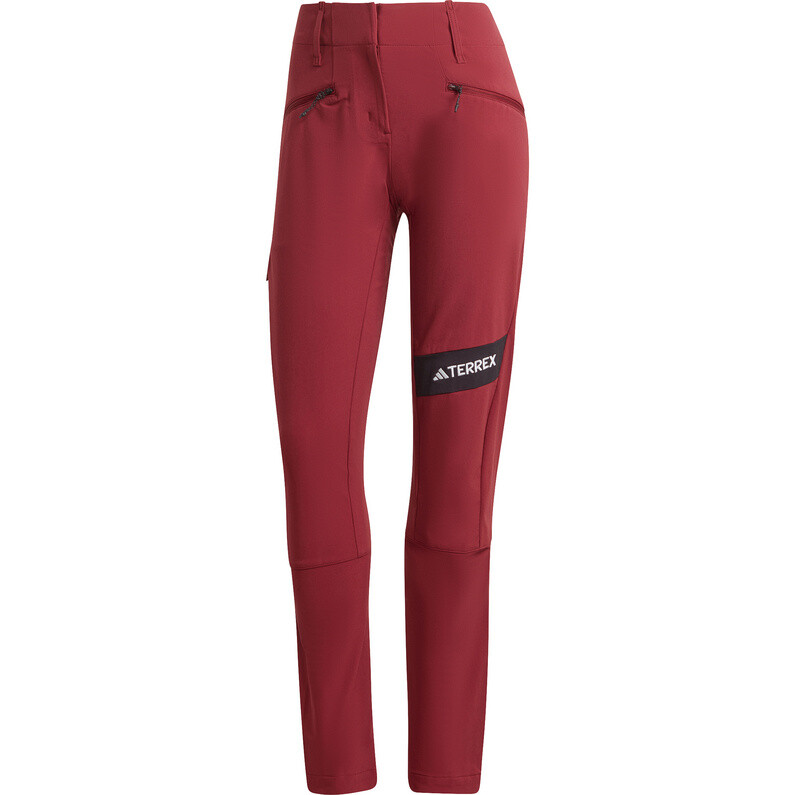 

Женские брюки Techrock Mnt adidas, красный