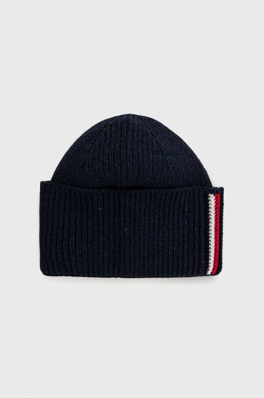 

Шерстяная шапка Tommy Hilfiger, темно-синий