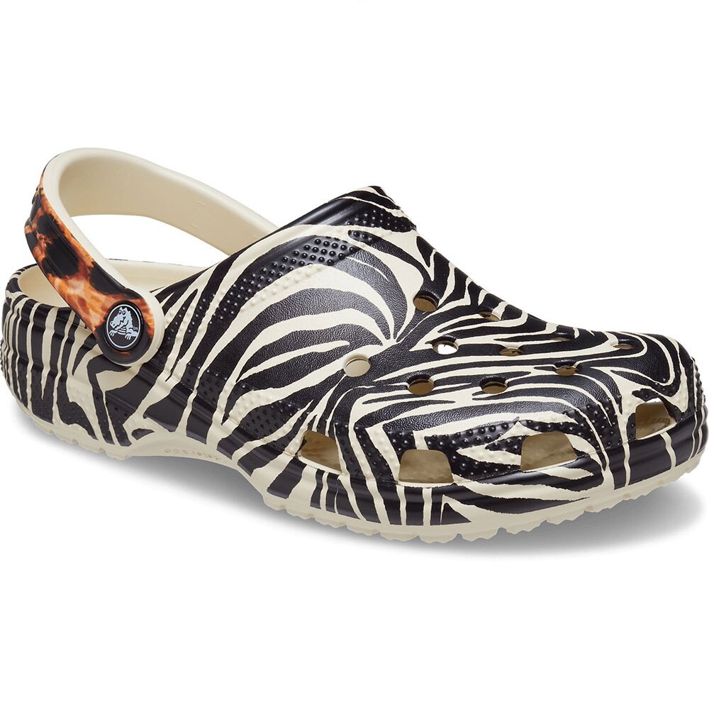 

Сабо Crocs Classic Animal Remix, черный