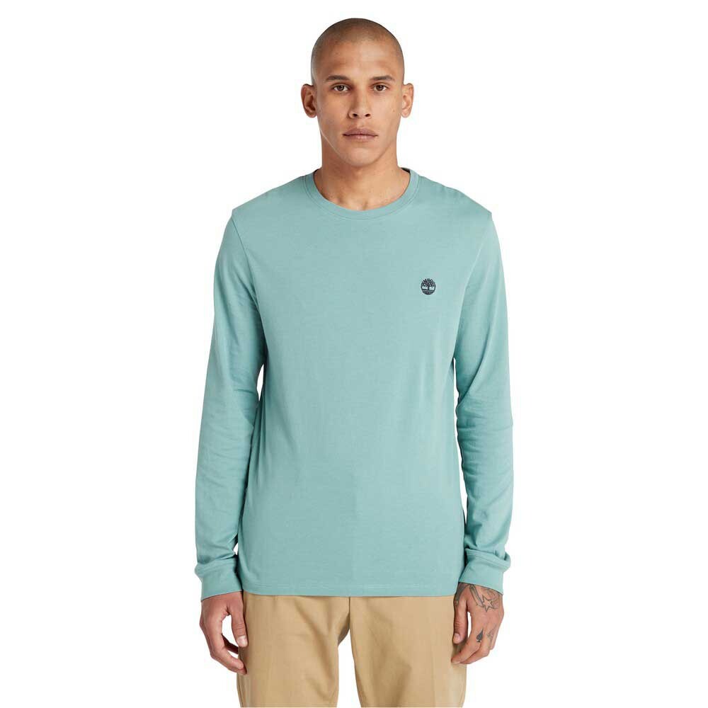 

Футболка с длинным рукавом Timberland Dunstan River Jersey Slim, зеленый