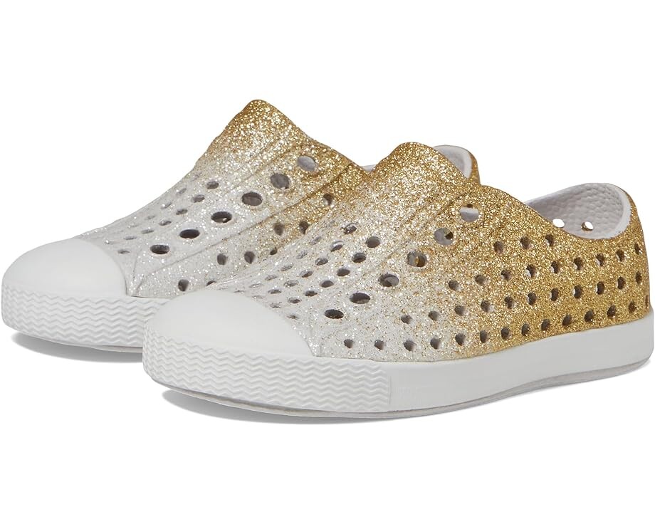 

Кроссовки Native Shoes Jefferson Bling, цвет Gold Frost Bling/Shell White