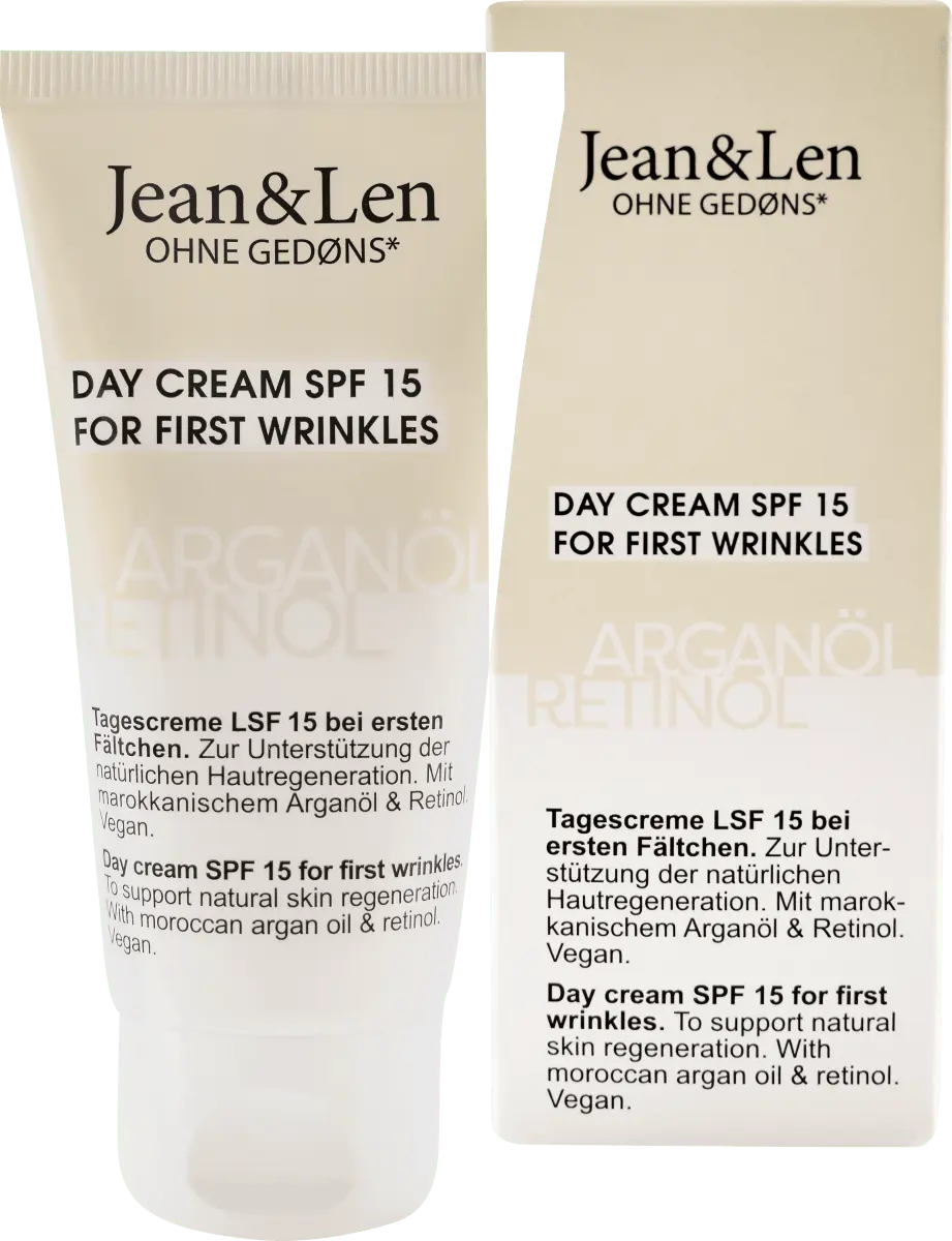 

Крем для лица с аргановым маслом SPF 15 50 мл. Jean&Len