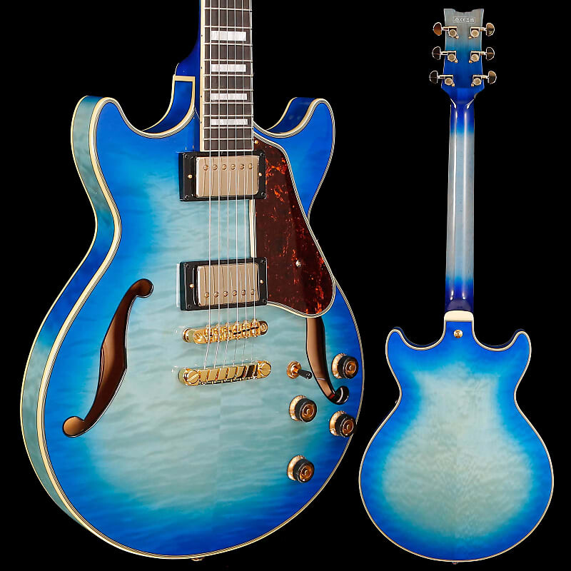

Электрогитара Ibanez AM Artcore Expressionist 6str, Jet Blue Burst 7lbs 12oz