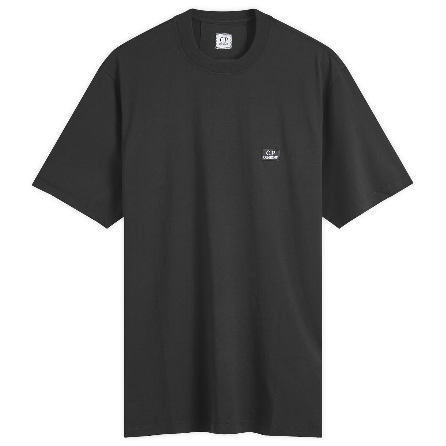 

Футболка C.P. Company Logo Patch T-Shirt, черный